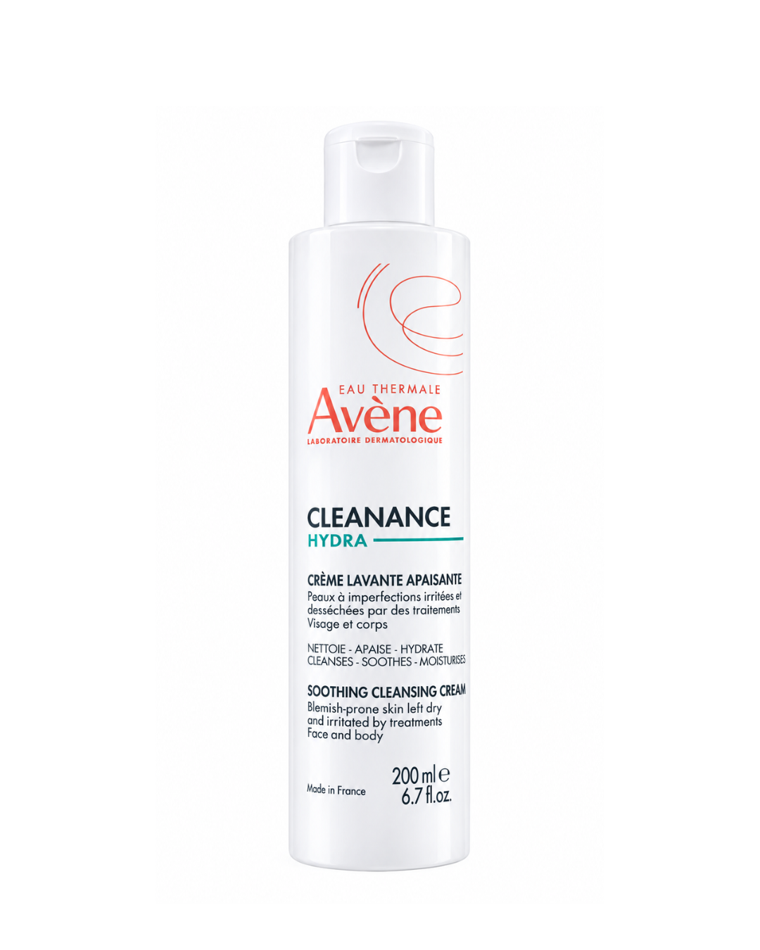 Eau Thermale Avène Cleanance Hydra – Crème Lavante Apaisante 200ml