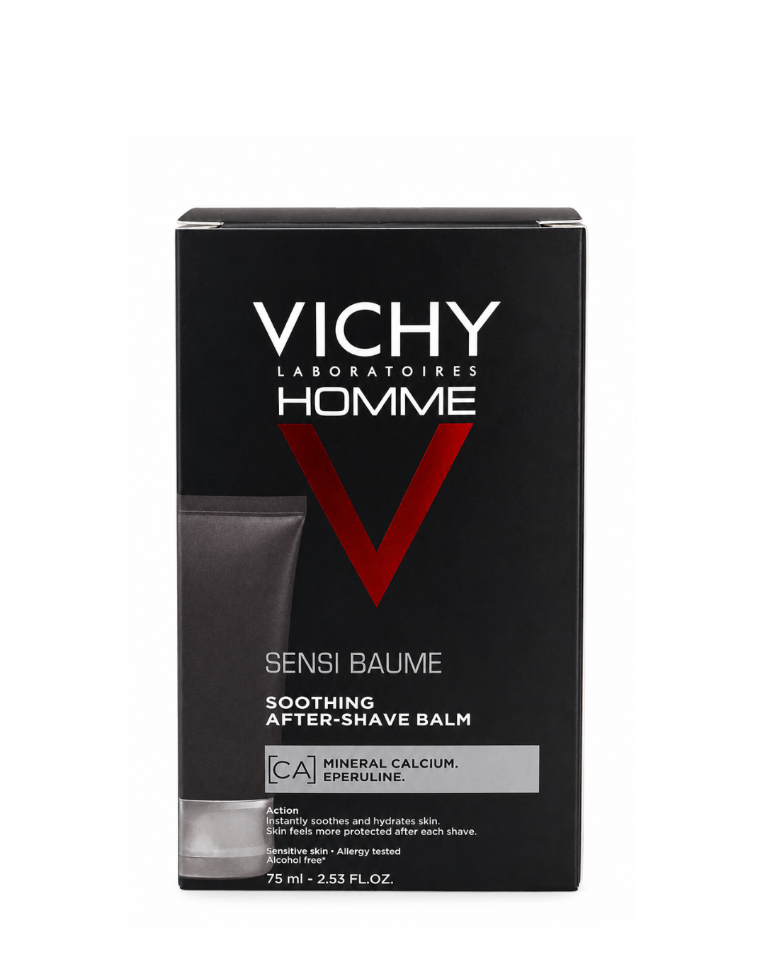 Vichy Homme Sensi Baume – Baume Après-Rasage Apaisant 75ml